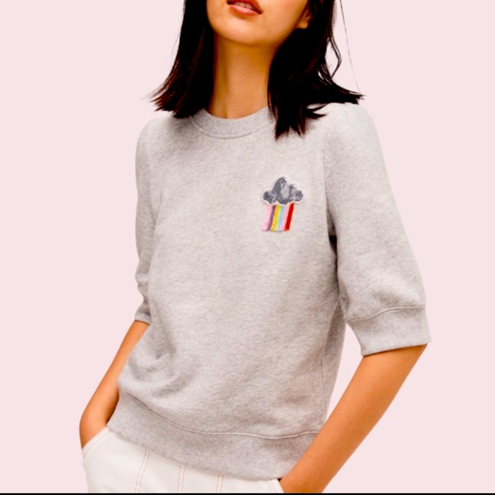Kate Spade rain or shine pullover sweater